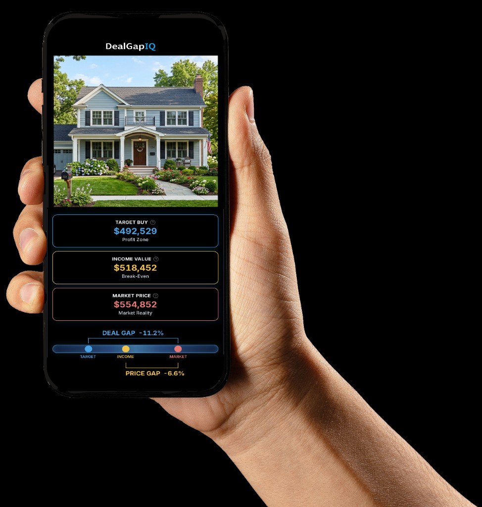DealGapIQ property analysis on mobile